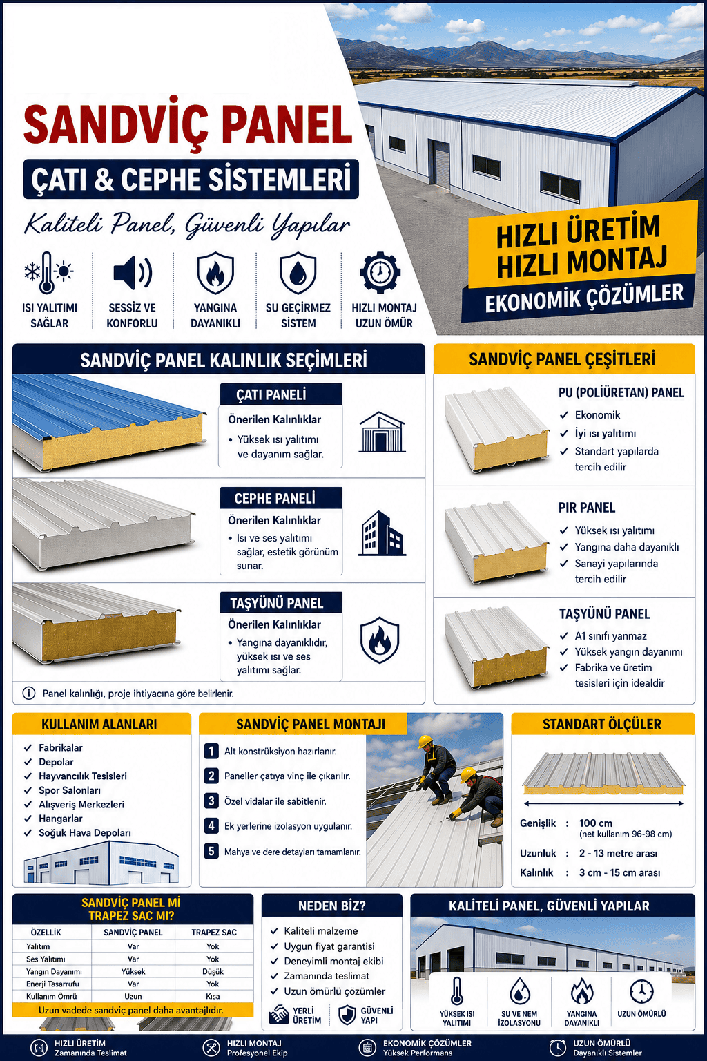 Sandviç Panel Özellikleri - Görsel 4